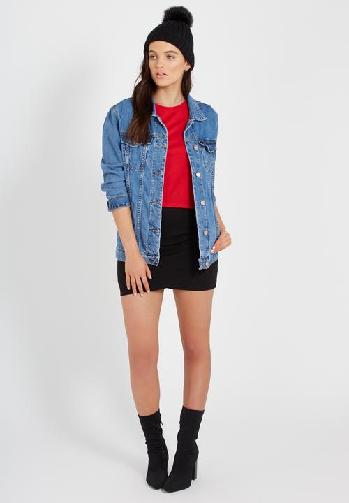 Supré  - Baby tee - red