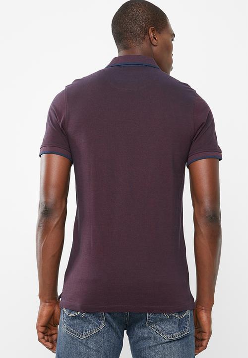 Jack & Jones - Paulo polo - maroon