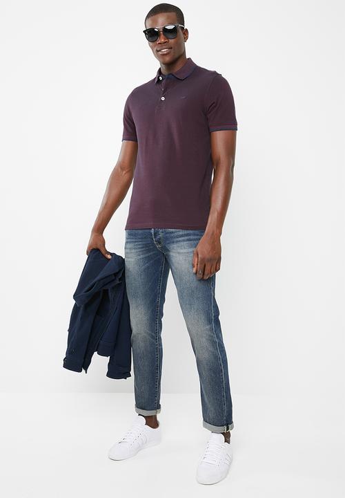 Jack & Jones - Paulo polo - maroon