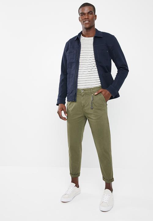 Jack & Jones - Ace milton tapered fit chino - green