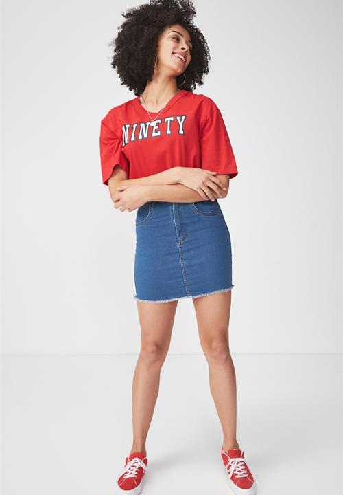 Supré  - The charmed mini skirt - blue