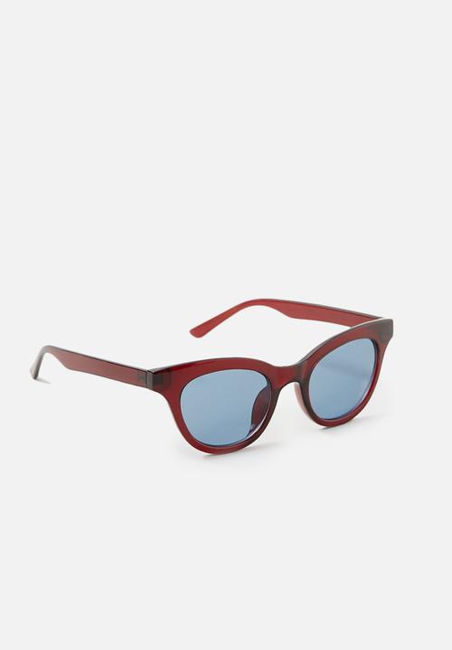 MANGO - Frame sunglasses - red