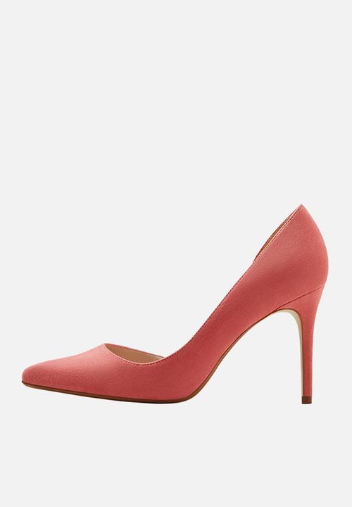 MANGO - Audrey heels - coral