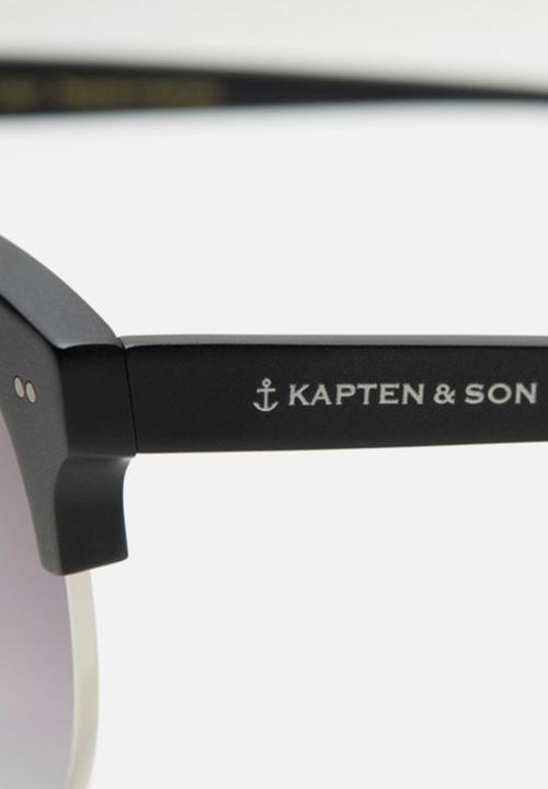 Kapten & Son - Capri Matt Black -Silver Gradient