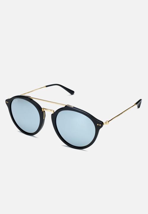 Kapten & Son - Fitzroy Matt -Black Blue Mirrored