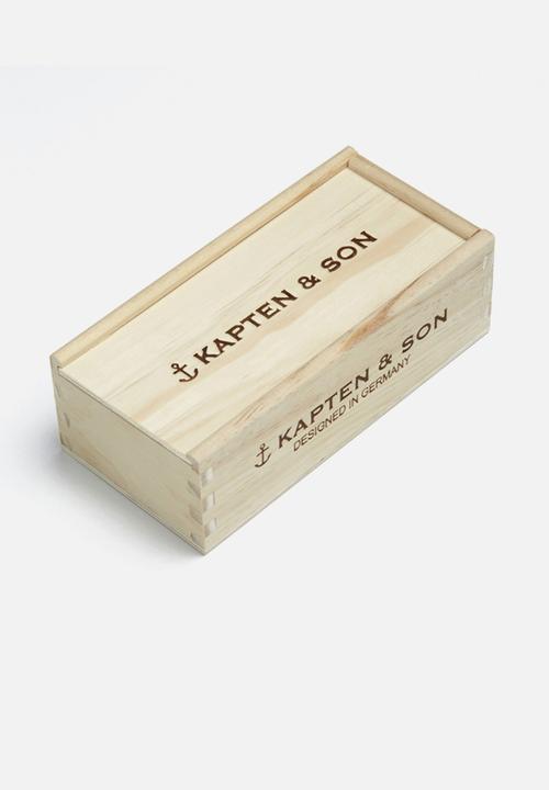 Kapten & Son - Fitzroy matt-tortoise/black