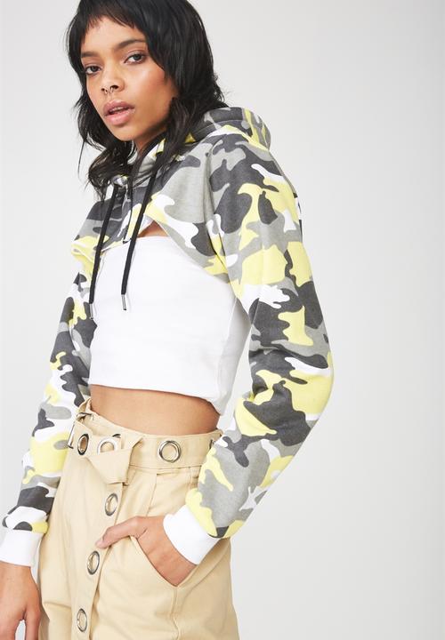 extreme crop hoodie