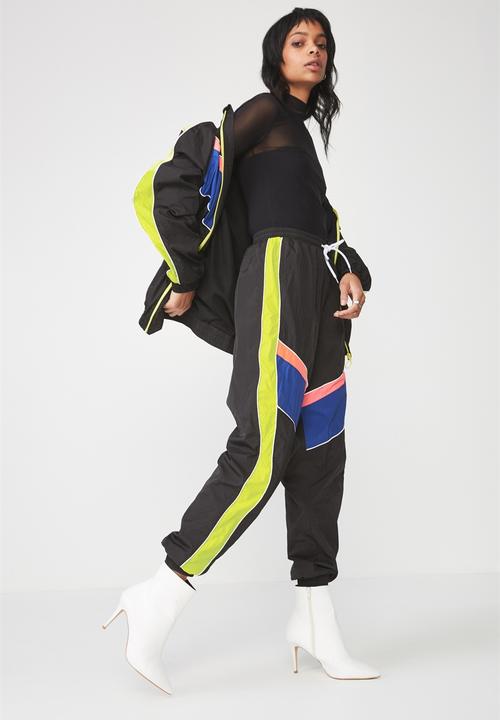 Factorie - Splice tracksuit jacket - black