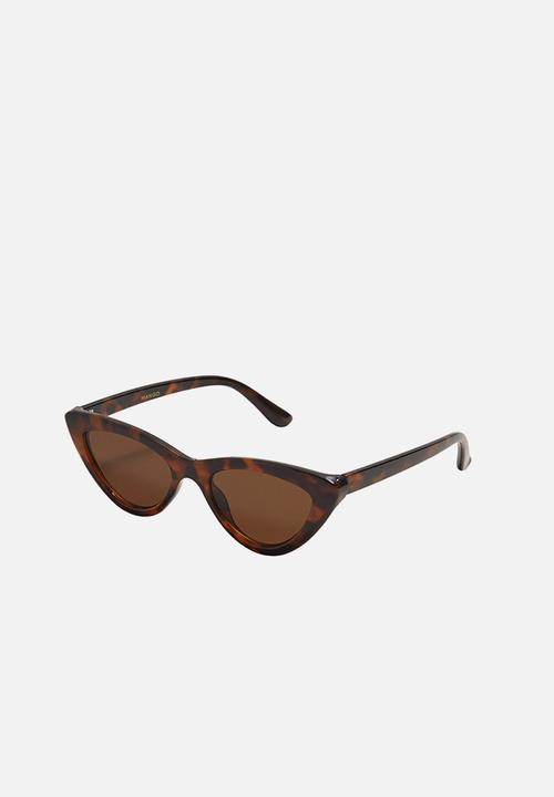 MANGO - Cat-eye sunglasses - tan