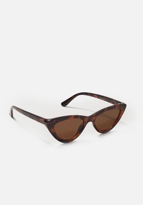 MANGO - Cat-eye sunglasses - tan