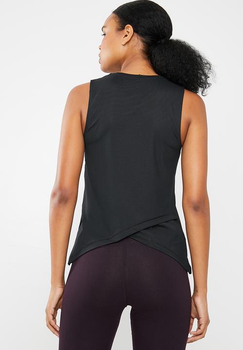 Nike - tank muscle - black & white
