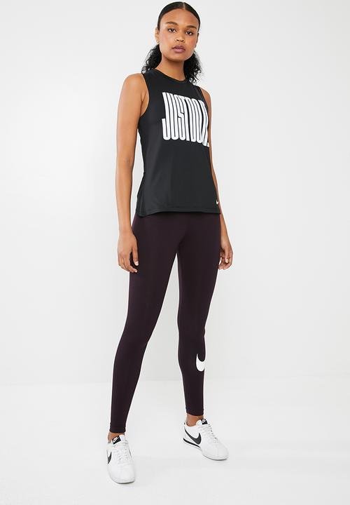 Nike - tank muscle - black & white