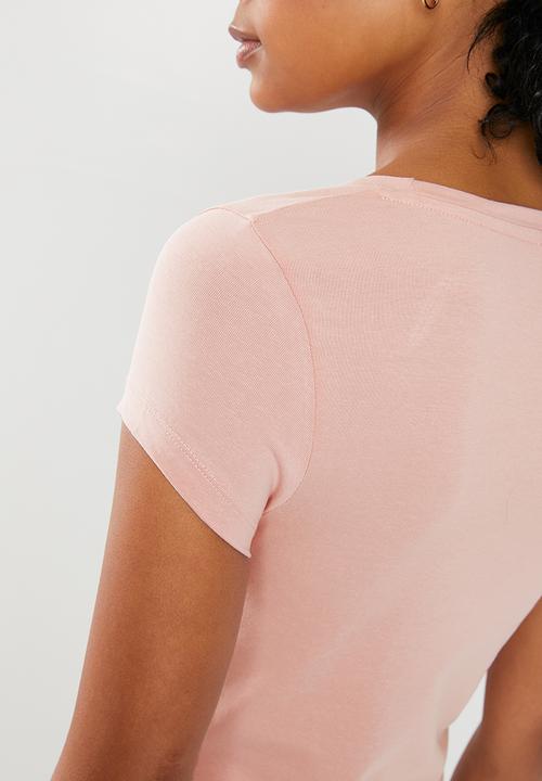 SOVIET - Ladies crew neck tee - pale pink