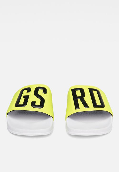 G-STAR - Cart slide - yellow & white 