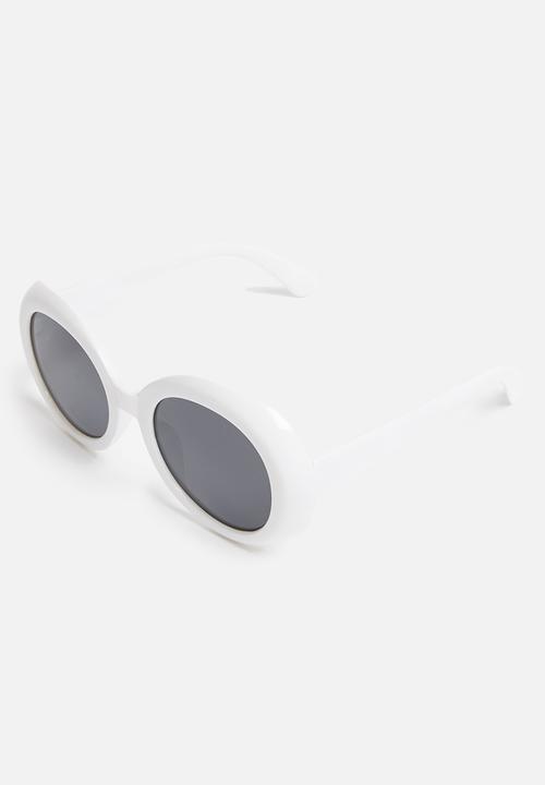 Superbalist - Azi round sunglasses - white 
