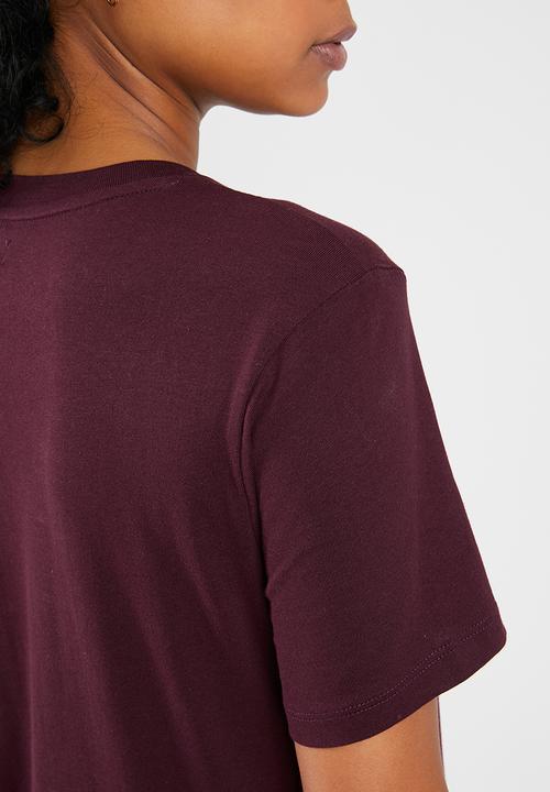adidas Originals - Adicolour classic tee - burgundy 