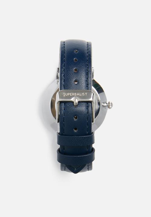 Superbalist - Lucy leather watch - navy