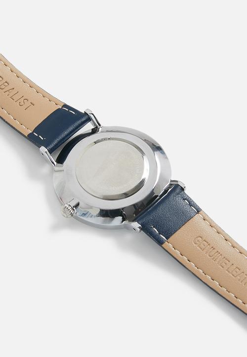 Superbalist - Lucy leather watch - navy