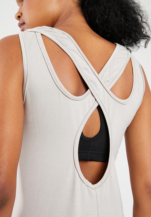 Superbalist - Cut out vest in - beige