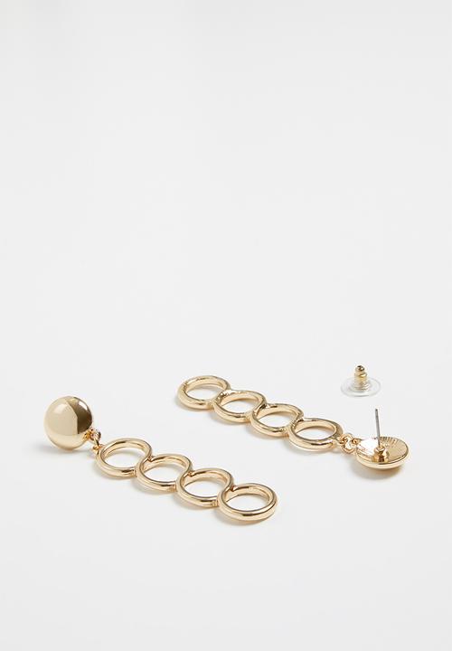 Superbalist - Chain link earrings - gold