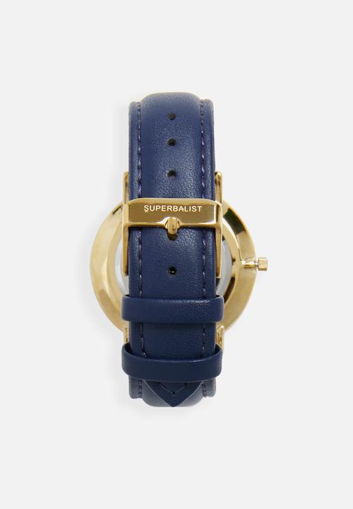 Superbalist - Jay leather strap - navy