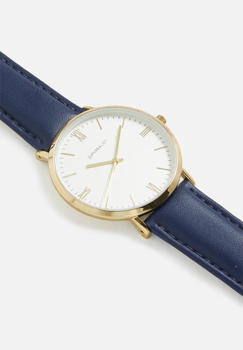 Superbalist - Jay leather strap - navy