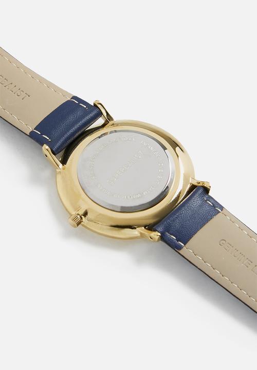 Superbalist - Jay leather strap - navy