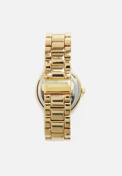 Superbalist - Cass chain strap watch - gold