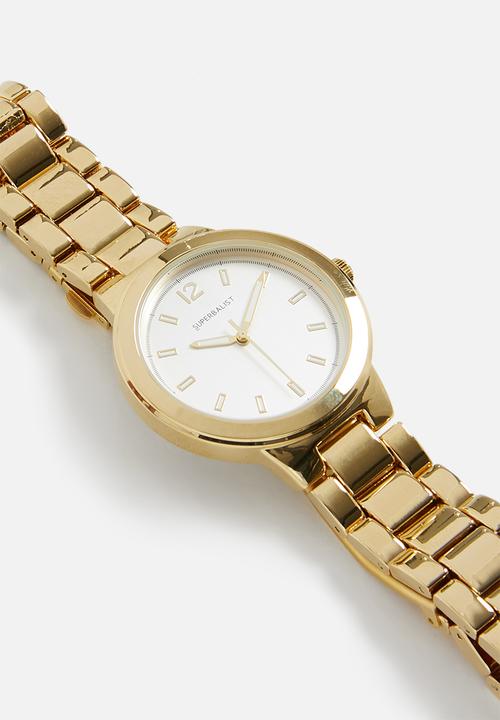 Superbalist - Cass chain strap watch - gold
