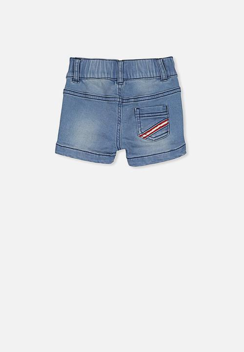 Cotton On - Nick slouch short - blue