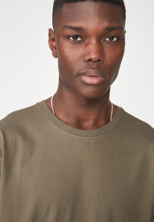Factorie - Long line tee - green