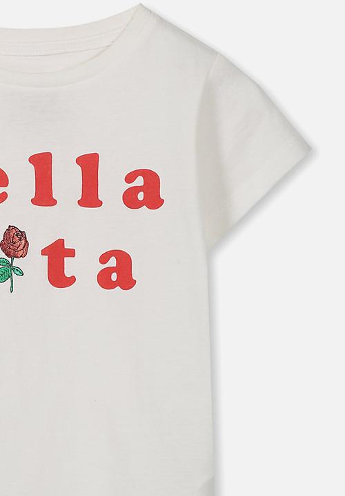 Cotton On - Penelope short sleeve - white 