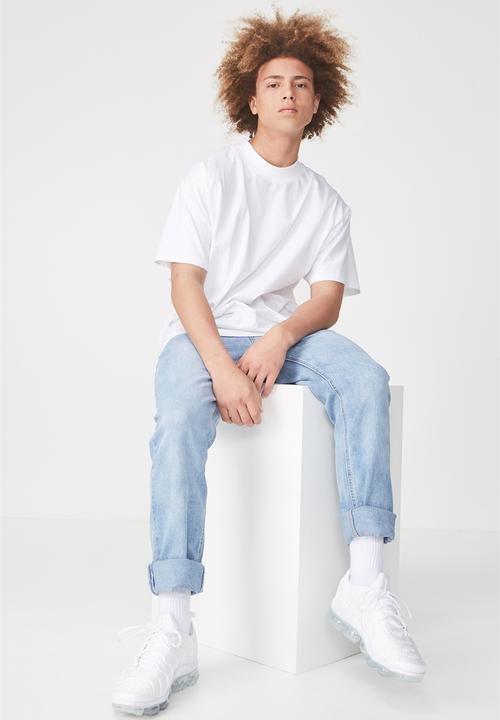 Factorie - Short sleeve stand T-shirt - white