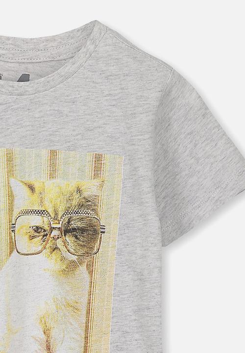 Cotton On - Penelope short sleeve tee - grey 