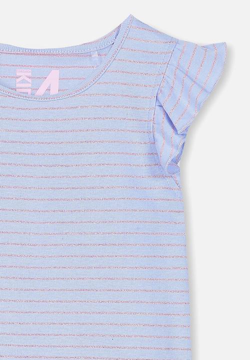 Cotton On - Kaia tank - blue & pink