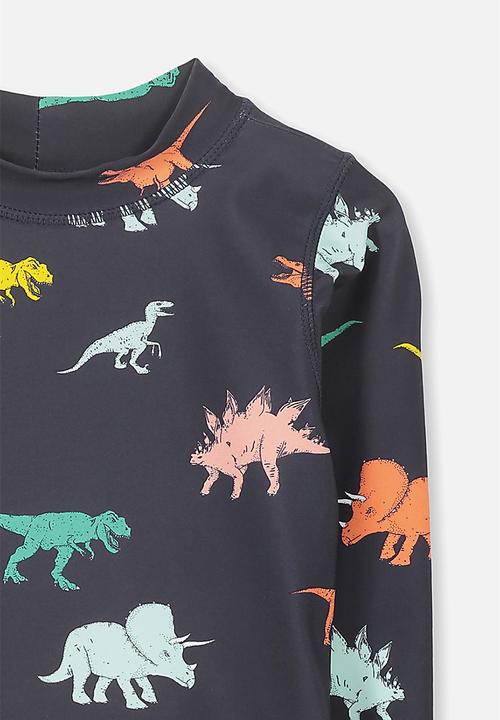 Cotton On - Fraser ls rash vest - multi 