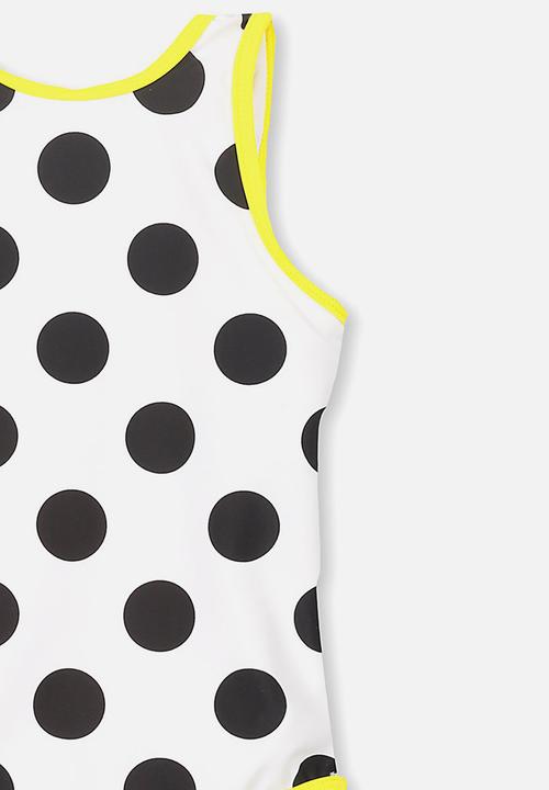 Cotton On - Lisette one piece swimsuit - black & white