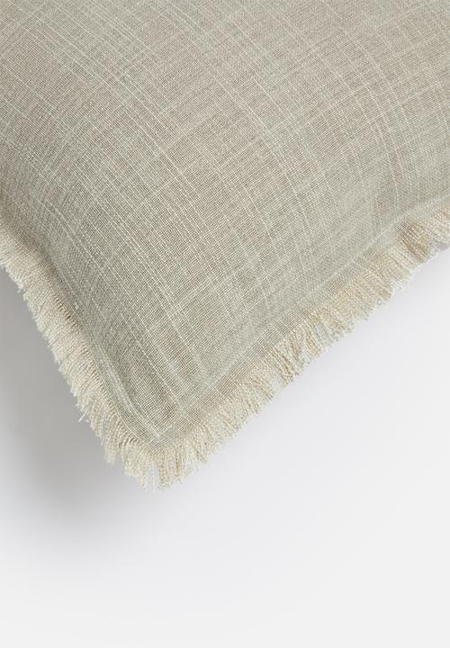 Sixth Floor - Slub cushion cover - grey