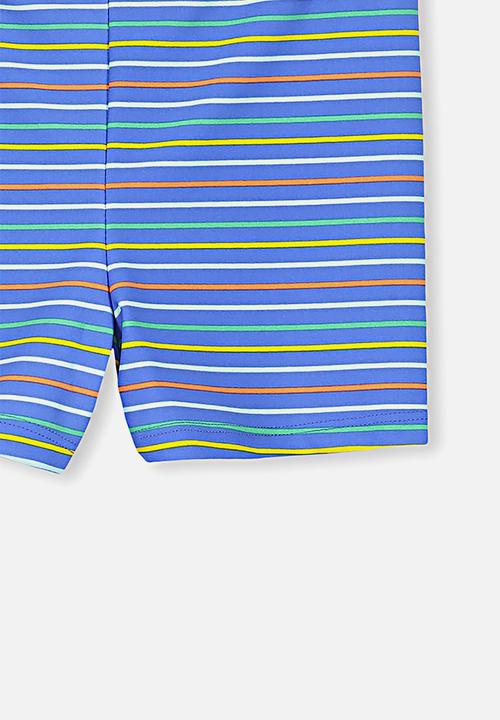 Cotton On - Billy boy-leg swim trunk - blue 