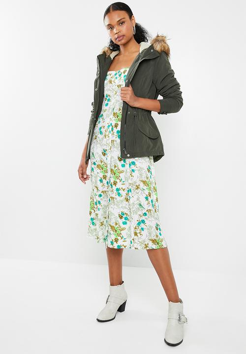 ONLY - Lucca parka jacket - khaki green