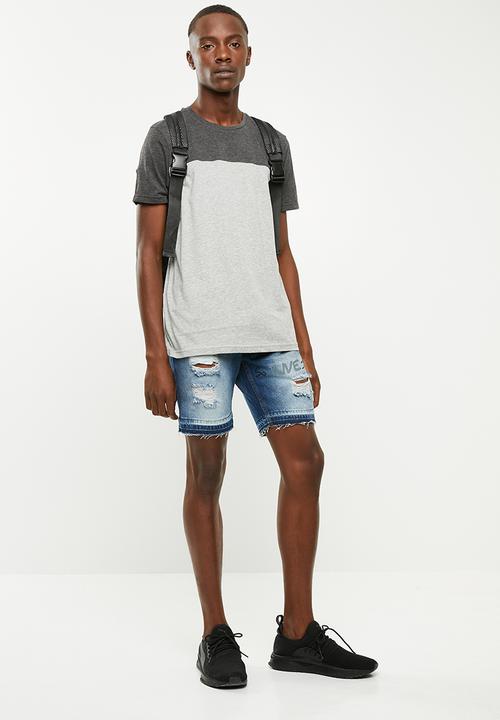 Brave Soul - Cayson T-shirt - grey 