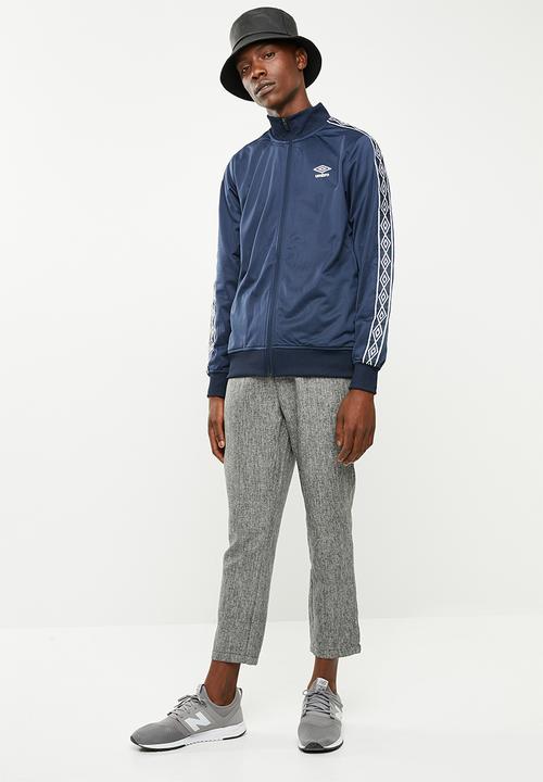 Umbro - Umbro retro taped tricot jacket - navy