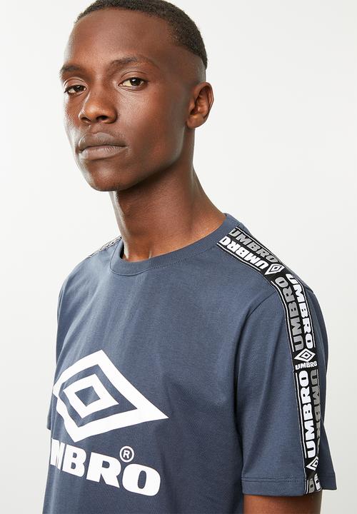 Umbro - Umbro taped crew tee - blue