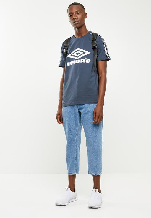 Umbro - Umbro taped crew tee - blue