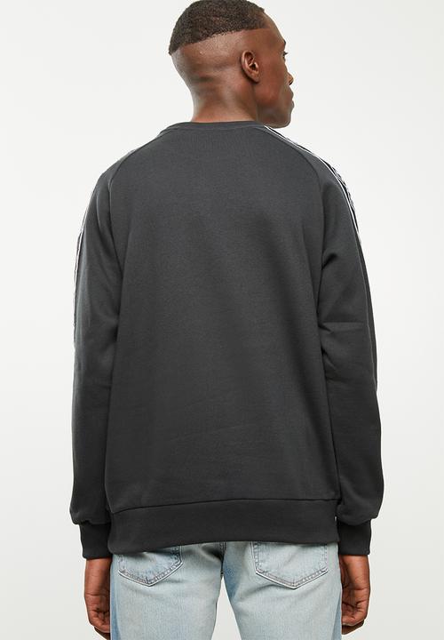 Umbro - Umbro retro taped crew sweat - black