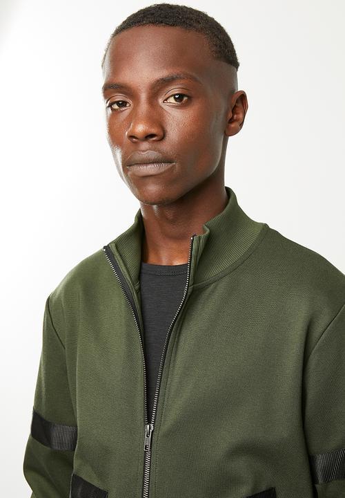 Jack & Jones - Sweat tracktop - green
