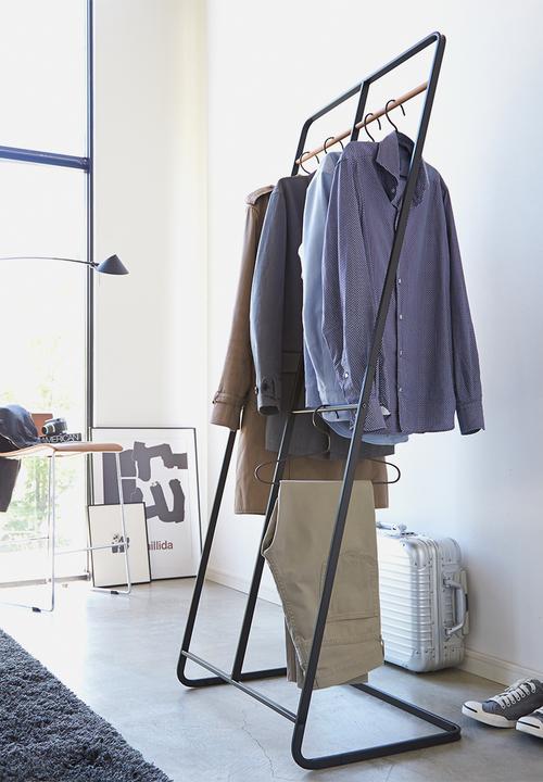 Yamazaki - Tower coat rack wide - black