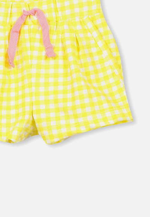Cotton On - Charlotte short - yellow 