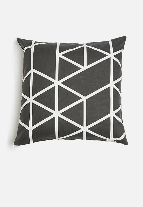 Sixth Floor - Nila cushion cover - charcoal