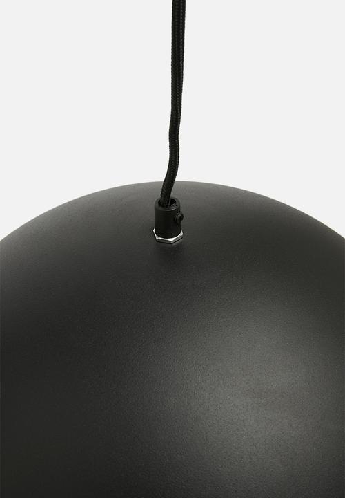 Sixth Floor - Matteo pendant - black & copper